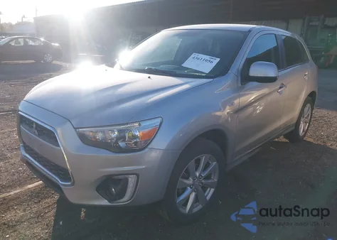 2015 Mitsubishi Outlander Sport Se из США, поврежденный, VIN 4A4AP4AU9FE006439